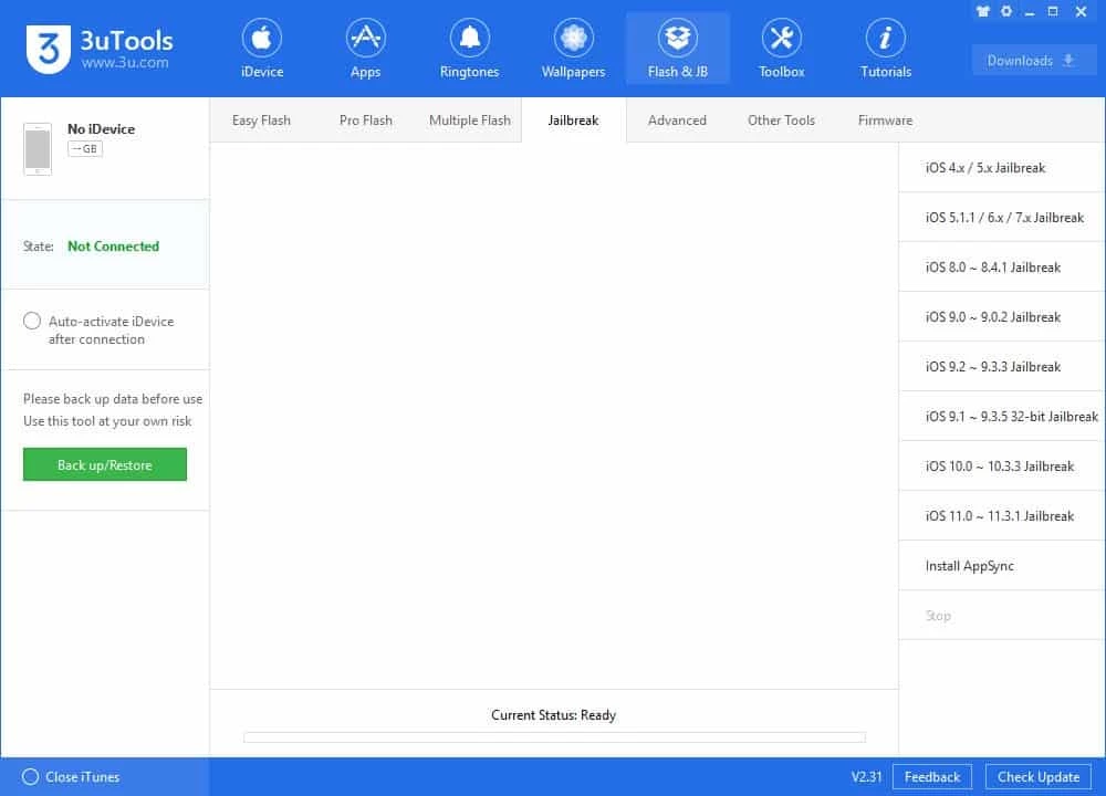 3uTools — screenshot 2